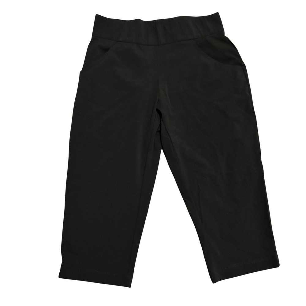 Columbia Women's Capri Pants Black Stretch Size S Hiking Gorpcore Casual Travel